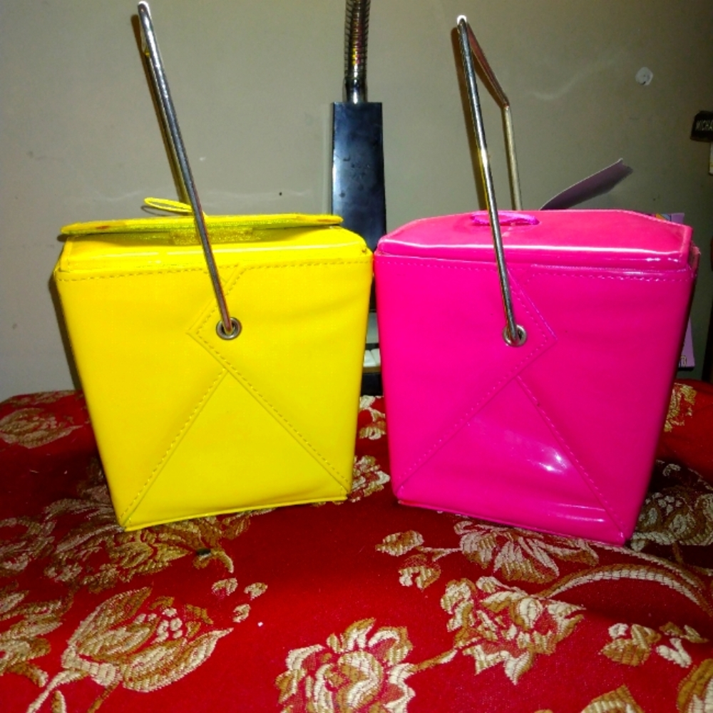 2 Chinese Box Purses